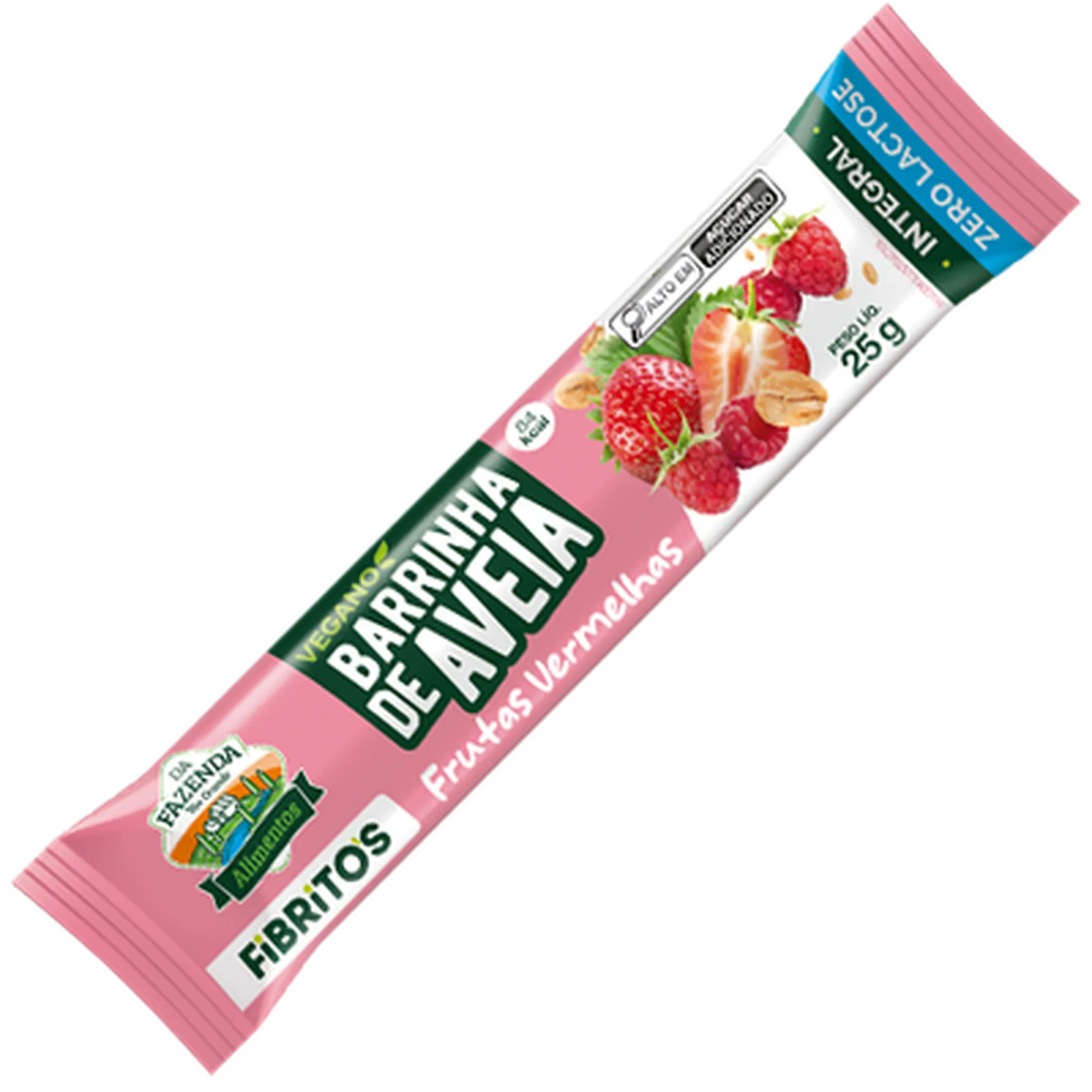 Barrinha de Aveia Fibritos Frutas Vermelhas