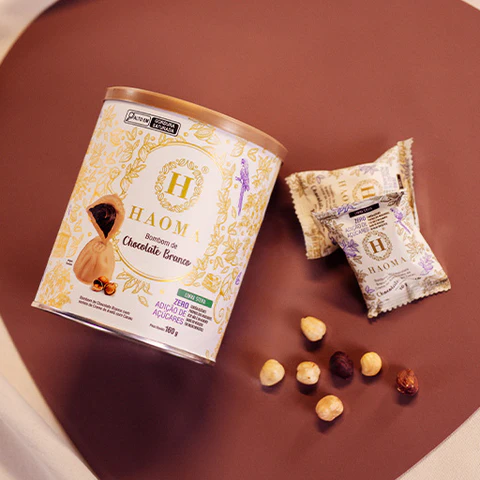 Bombom Chocolate Branco | Linha Stevia - Imagem 4
